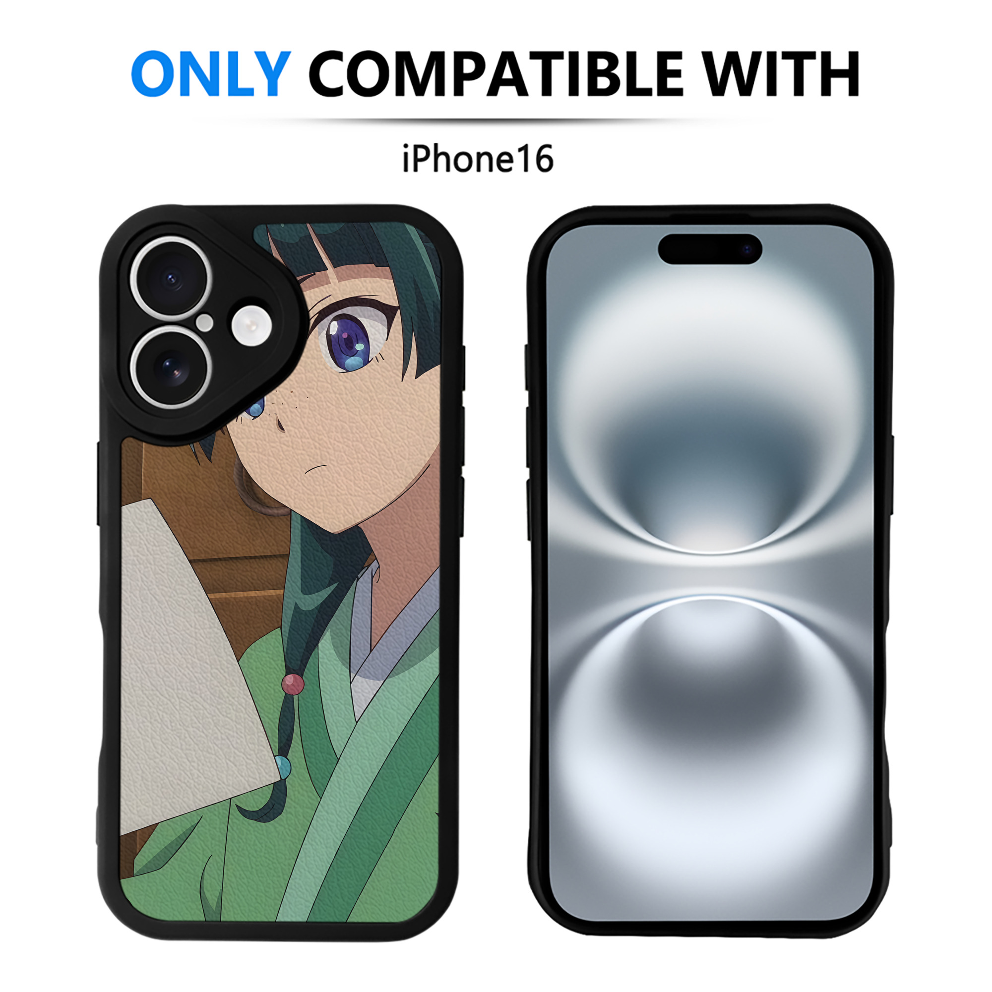 薬屋のひとりごと The Apothecary Diaries 【iPhone 16シリーズ対応】シリコンスマホケース（レザー調） 材質：シリコン